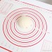 Gimiton 24 x 16 Silicone Pastry Mat With Measurements Not-Slip Rolling Dough Mats Hot Fiberglass Silicone Dough Rolling Baking Mat Pastry Clay Pad Sheet (1-pack) - B07CHLFZ6V